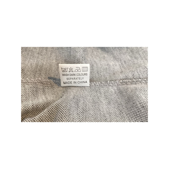 Essentials Basic Sleeveless Casual Drawstring Midi Dress Gray Size Medium - Picture 11 of 11